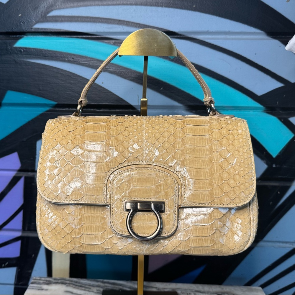Ferragamo Snakeskin Bag!